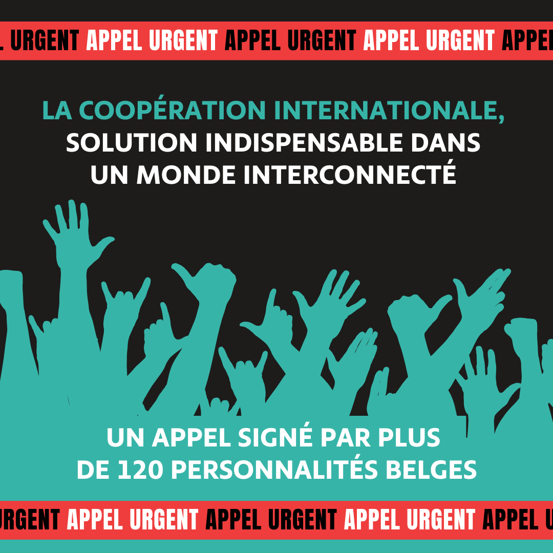 + de 120 personnalités belges appellent les partis qui négocient l’accord du futur gouvernement belge à investir dans le budget de la coopération au développement <a href="/lesoir/">Le Soir</a> <a href="/cncd111111/">CNCD-11.11.11</a>  <a href="/www11be/">11.11.11</a> <a href="/cncd111111/">CNCD-11.11.11</a> <a href="/ArnaudZacharie/">Arnaud Zacharie</a> <a href="/elshertogen/">Els Hertogen</a> shorturl.at/GgBg5