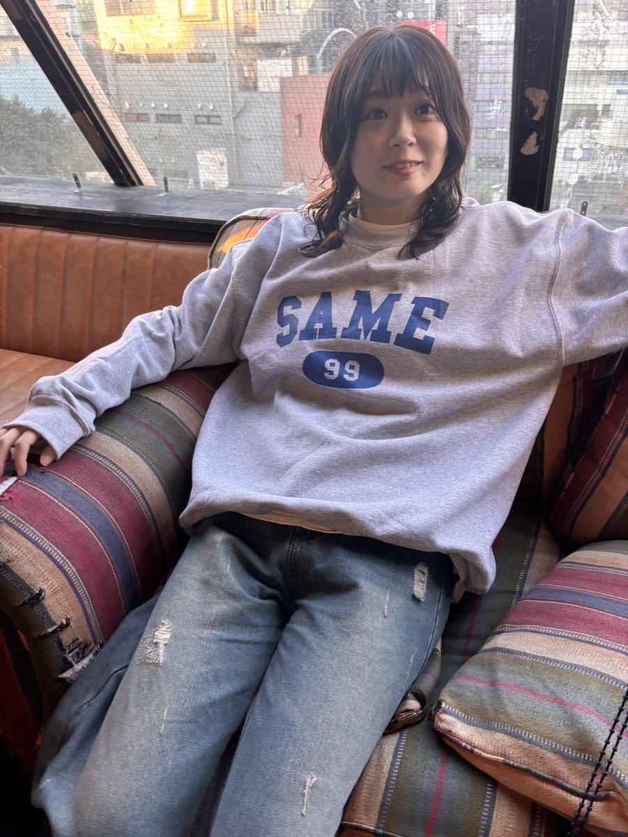 【本日はコチラ🗼】

▫️12/6(金)  at 八王子RIPS
“SAME Release Tour”

OPEN 18:30 / START 19:00
adv:¥2400/ door:¥2900

-Act-
SAME
The Gentle Flower.
Brave Back
THE ERIC MARK'S
wise man

ツアー東京編！当日券あります！
滑り込み大歓迎ですー！！

そして、本日からNewスウェット販売開始🆕
