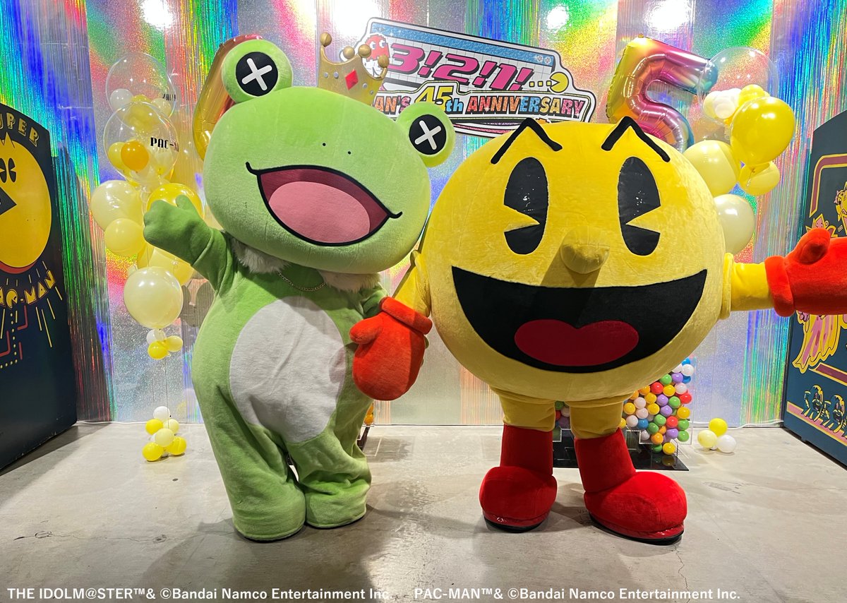 🥠パックマン × カエール 🐸👑// グリーティングイベントにお越し
