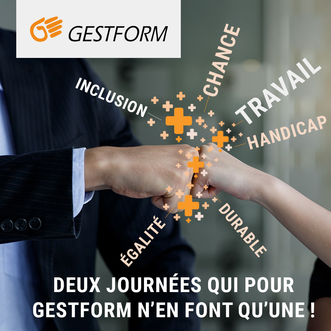 gestform's tweet image. Deux journées qui pour GESTFORM n’en font qu’une 🤝
Le 03/12/2024 c’est Journée internationale des personnes handicapées, tandis que le 05/12/2024 marque la Journée mondiale de l’égalité des chances.
Lire la suite : gestform.com/deux-journees-…
#rse #inclusion #achatsresponsables