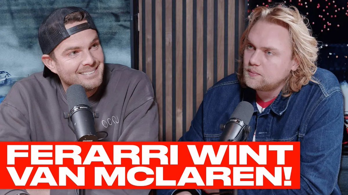 In de nieuwe aflevering van DRS: De Race Show bespreken <a href="/HofmanJoost/">Joost Hofman</a> en <a href="/GvanderGarde/">Giedo van der Garde</a> wie de nieuwe vicewereldkampioen wordt, gaat de titel naar Ferrari of McLaren en het debuut van Jack Doohan!

#54 - MCLAREN gaat de TITEL verliezen! - GP Abu Dhabi

youtu.be/dWMHY9QK8SM