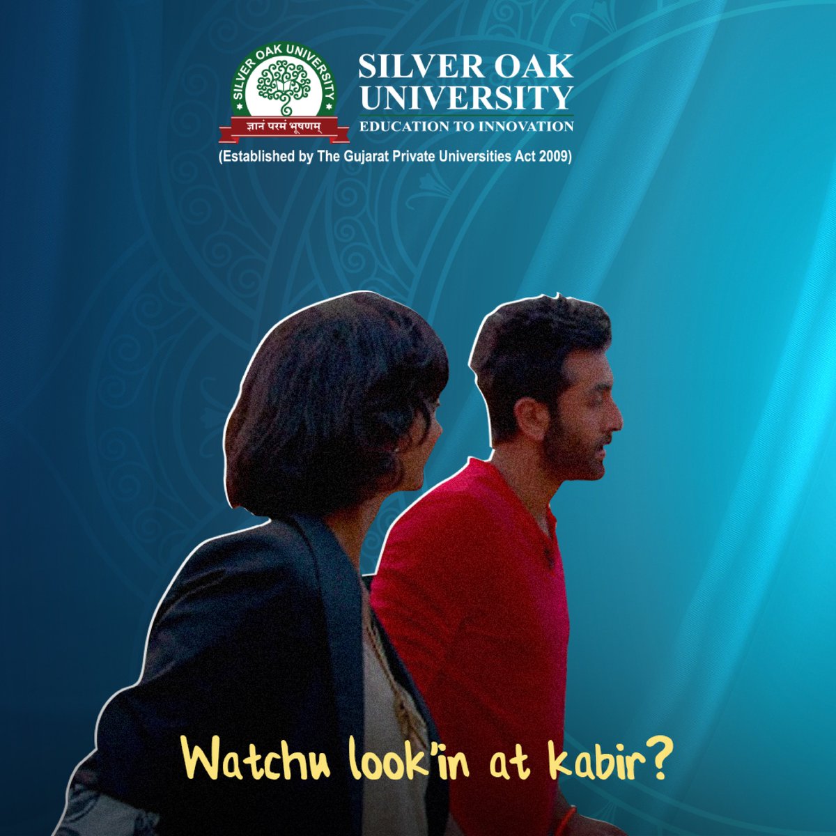 SilverOakUni's tweet photo. Tu udna chahta hai, daudna chahta hai, par usse pehle yahan aaja. Ya phir, hum samajhte hain, teri life bohot happening hai aur tu bohot busy hai, par please aaja
#SilverOakConvocation #convocation #3rdconvocation #silveroakuniversity #sou #goldmedalist #reunion https://t.co/VdP7Ula7RV