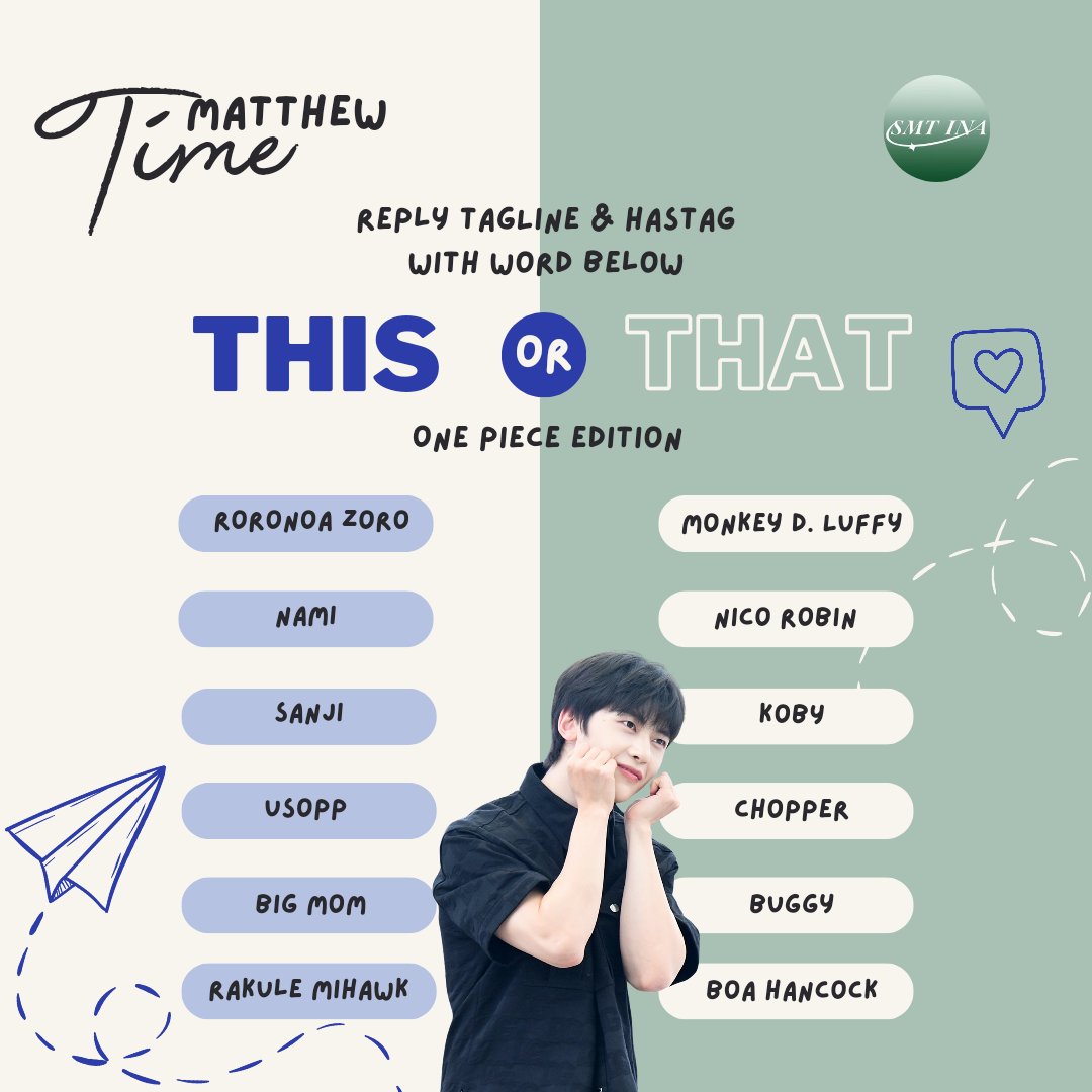 SEOKMATTHEW_INA's tweet photo. ‼️It's #MatthewTime 🦊 ‼️
Seokryudans & Ze_roses🌹who love Seok Matthew, go drop tagline & hashtag with positive word!
GOALS
🔒50 RTs
🔒100 Replies
Matthew, you are our reason ♡
매튜야~~ 너는 우리의 이유야 ♡
#SEOKMATTHEW #석매튜
#ソクマシュー #石馬修
#ZEROBASEONE https://t.co/S4w28WOtw7