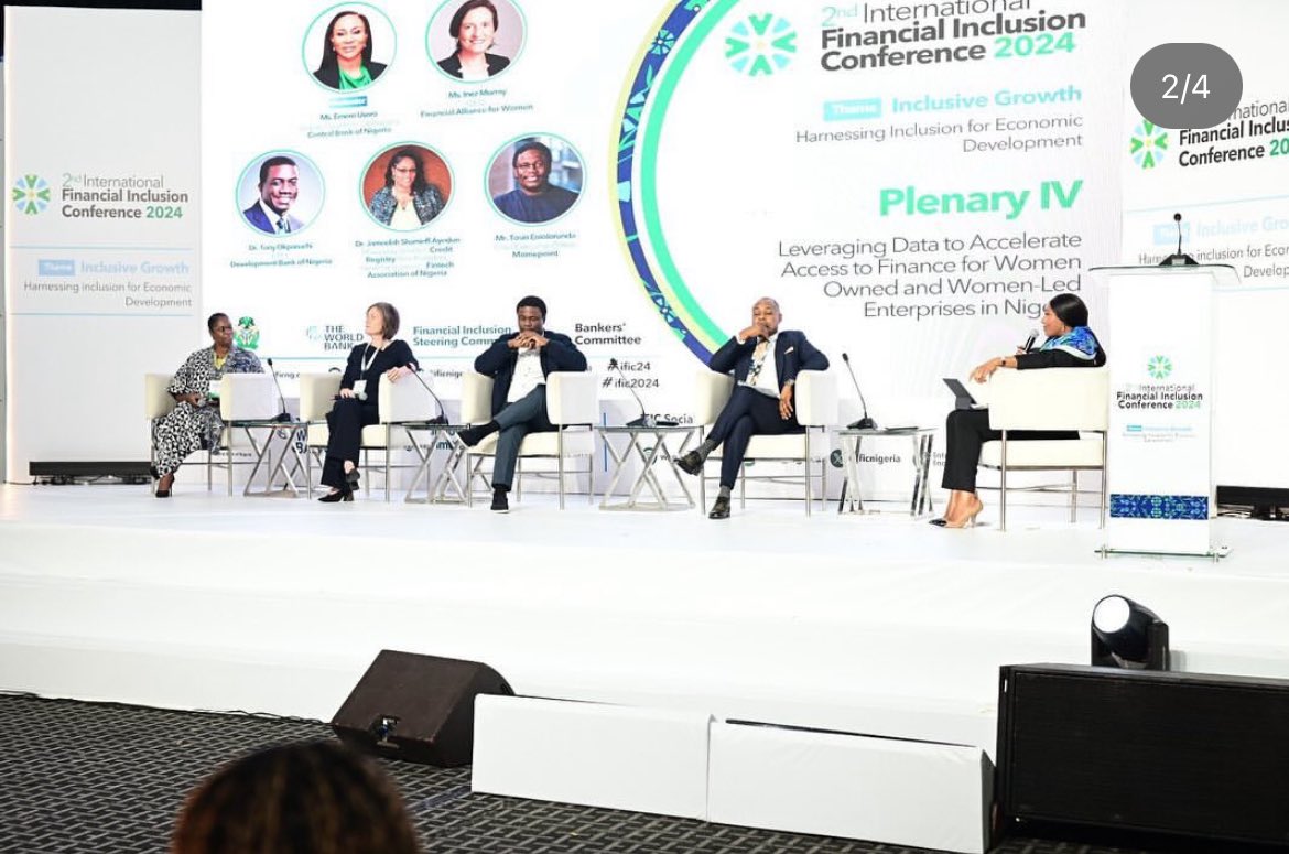 NGCollateralREG's tweet photo. The National Collateral Registry (NCR) participated in the International Financial Inclusion Conference 2024, hosted by the Central Bank of Nigeria at the Landmark Event Centre, Lagos. 

Follow for more: https://t.co/207NxULK0U https://t.co/YsyrX2HDnA