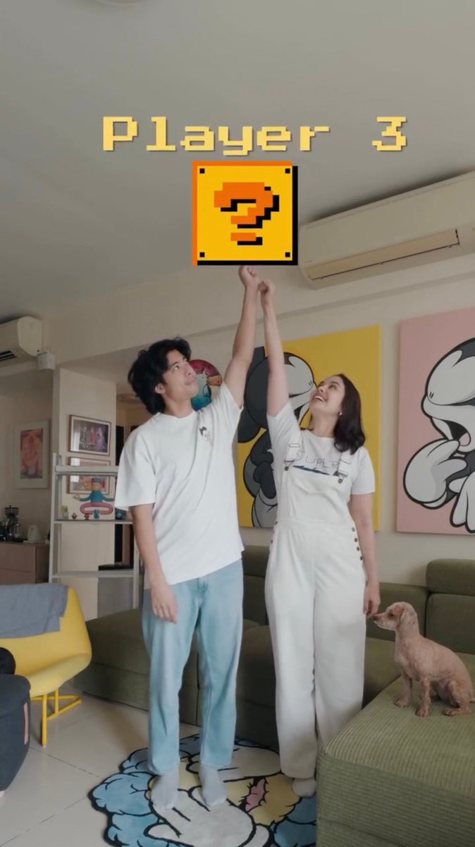 gmanews's tweet photo. READY, PLAYER 3 ⭐💞

Megan Young and Mikael Daez just announced that they are expecting their first child!

On social media, the actress and beauty queen shared a "Super Mario"-inspired video announcement of her pregnancy, with her and Mikael as Players 1 and 2.

Congratulations! 

📷 Megan Young/Instagram

Read: https://t.co/rCOr6k3MFa