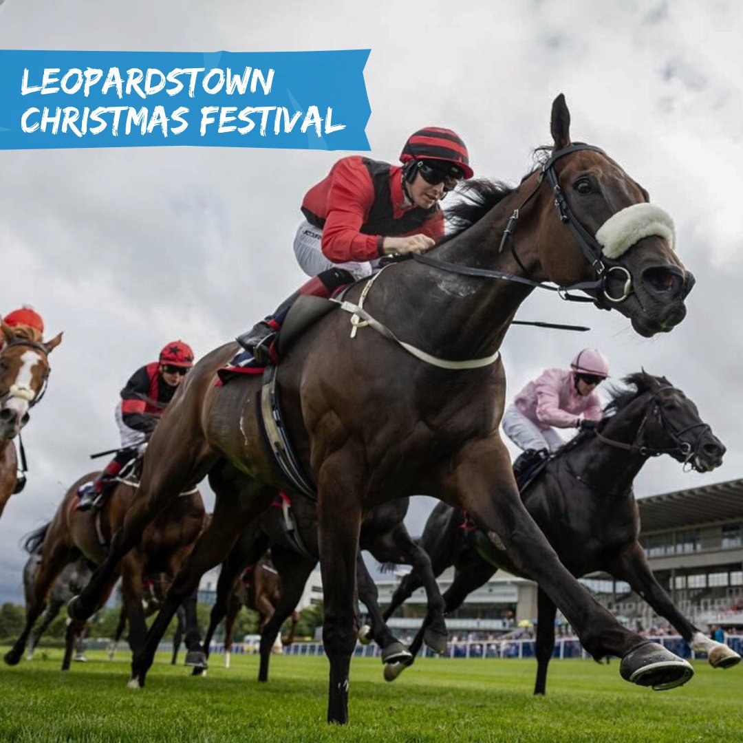 Mark your calendars - the Leopardstown Christmas Festival will take place from 26th-29th of December.🎄

Get the green Luas line from Dublin City Centre for ease of access!😎

Tickets are on sale now leopardstown.com/christmas-fest…

#DLRTourism #ChristmasFestival #WinterInDublin
