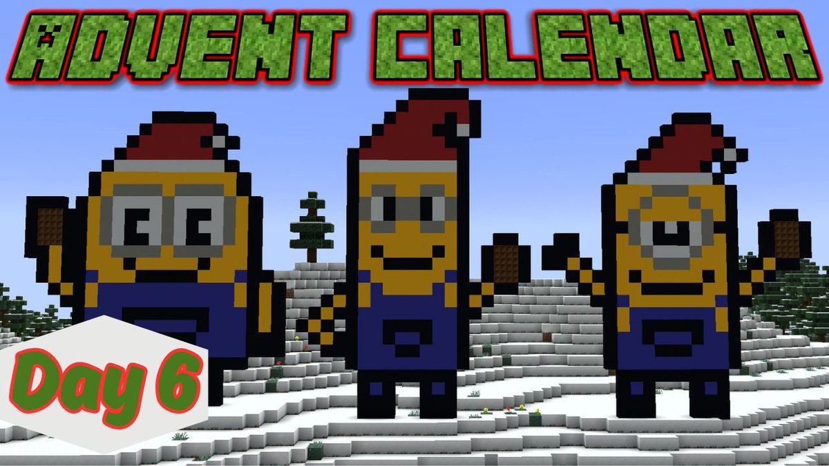 When you think of movies what do you think of? If you said minions then we're on the same brainwave! Today we make some minions holding chocolate and wearing Santa hats - that's one of the strangest sentences I've ever said 

Advent Day 6 is out now: youtu.be/aKEjHTeuniE