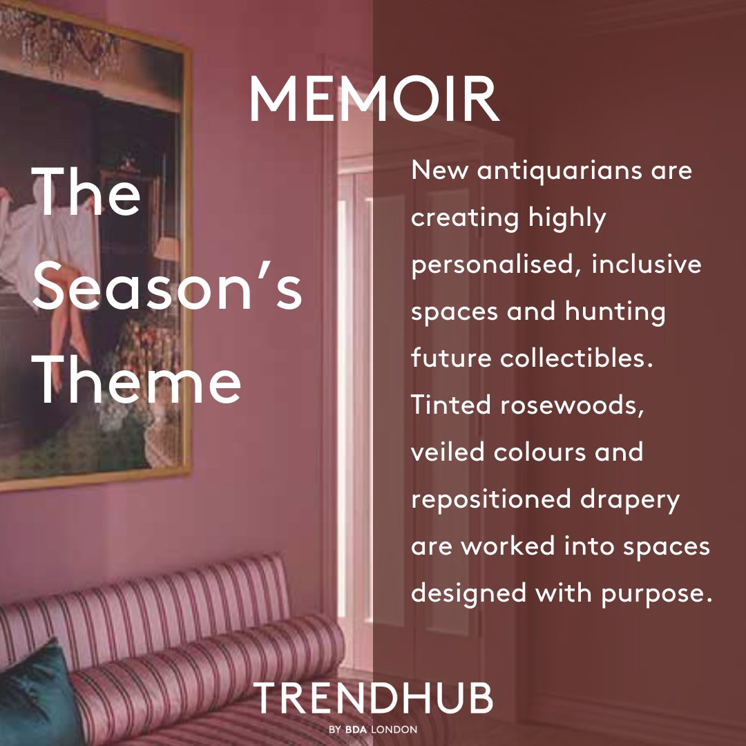 BDALONDON's tweet photo. TREDNHUB #NEW #SEASONAL BOOK: #HOME AW2627 

As 2025 comes to a close, Trendhub is looking 2 years ahead to the trends set to shape homes in AW26/27. 

#AW2627 #HOME #UnfussyLiving #HomeTrends #InteriorDesign #FutureInteriors #Trendforecasting #trends #Trendhub_bybda https://t.co/o7ycf9e7cL