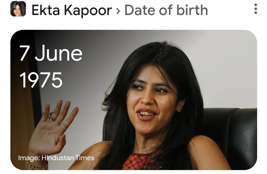 Yasmin2186's tweet photo. Did Sushant Wish #EktaKapoor and #SmitaParikh on their birthday, the 7th of June?
@CBIHeadquarters @DoPTGoI
Justice For Sushant Singh Rajput
#JusticeForSushantSinghRajput https://t.co/xYkV25XZ1M