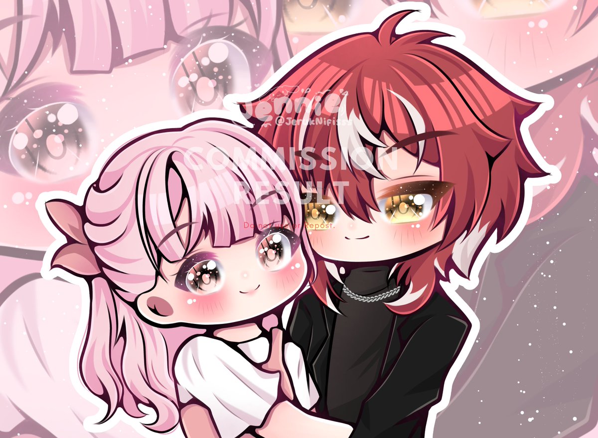 RT &amp; likes are appreciated 💖 ] 

chibi commission result for @.anggicainee
thankyou for commissioning me 🫶

#Chibi #Commission #commissionopen  #fanart #zonauang #zonajajanᅠᅠᅠ