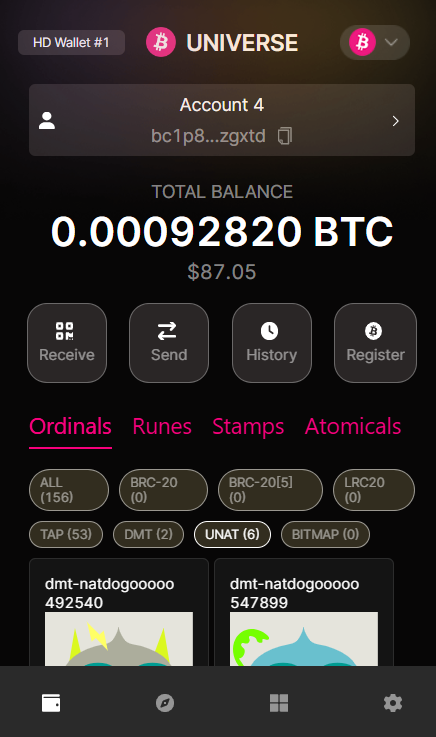 bitcoinunified's tweet photo. When the #TAP protocol desperately needed a browser wallet, we stepped up and created the ππ
½π
Έπ
π
΄πππ
΄ TAP Walletβthe first wallet on the TAP protocol. It not only enables seamless trading for $TAP tokens, but also #DMT, and #UNATs (including image rendering!) π https://t.co/rvUCk9YCJc