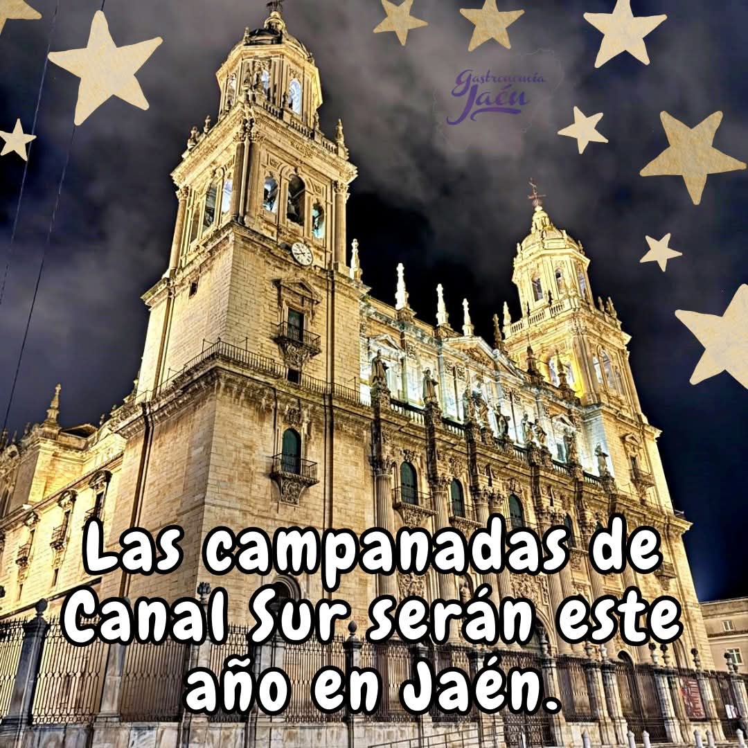 PUEBLOS DE JAÉN 
Jaén celebra los 1.200 años de su capitalidad, y ha sido elegida por Canal Sur Radio y Televisión para dar en directo las campanadas y dar la bienvenida al 2025.
La Catedral de Jaén y su entorno serán sin duda un magnífico lugar para ello.
¿Qué te parece?
.
.