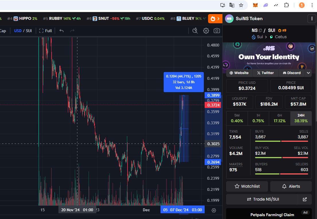 Jon_CryptoX's tweet photo. 40% $NS 
https://t.co/JDBAxHIxNr https://t.co/A6dTAFGZE0