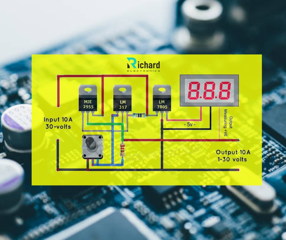 Experience unparalleled control with  0-30 volts 10A variable power supply voltage regulator. Designed to cater to your specific needs, this device ensures optimal power delivery for all your projects.  #TechInnovation #PowerSupply #VoltageRegulator