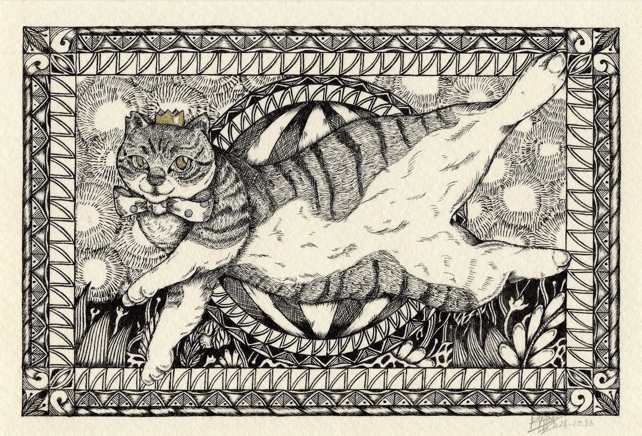 絵画★aik2005様 リクエスト 4点 まとめ商品 ★Nicola原画 一点物アート/SALE】I'm a Killer Doll!【S4号】 イラスト