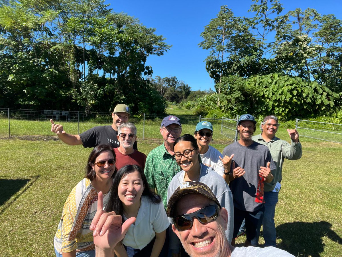 This past week, HCDP scientist Cherryle Heu and East-West Center researcher Harmony Yomai visited Pana‘ewa on Hawai‘i Island to attend the first Technical Advisory Committee meeting for the Kea‘ahuli O Pana‘ewa project. 
To learn more, go to: go.hawaii.edu/k8b