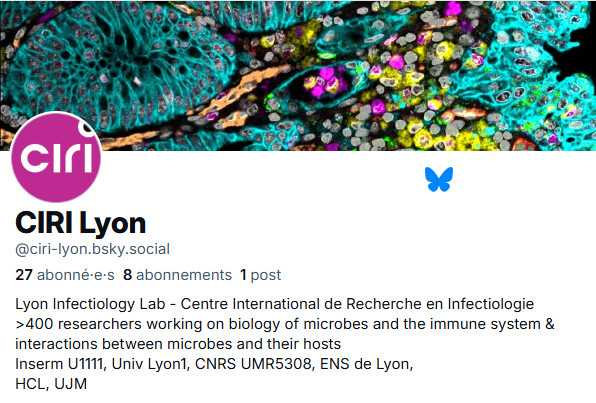 CIRI_Lyon's tweet image. 📢Pour ne rien manquer de l'actualité du CIRI, suivez-nous sur Bluesky et LinkedIn !
📢If you don't want to miss any CIRI news, follow us on Bluesky and LinkedIn !
bsky.app/profile/ciri-l…
linkedin.com/company/ciri-l…