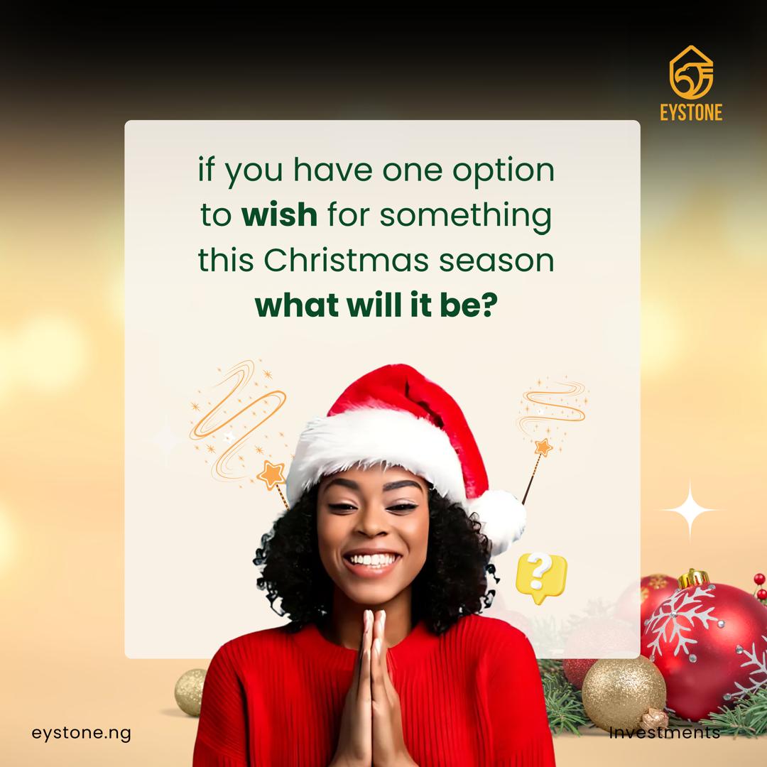EystoneN's tweet photo. The wish should reflect a hope for a brighter future where we all work together for the common good.

What would you wish for?
#FridayVibes #Christmas2024 #Christmasgifts https://t.co/bUViCembKc