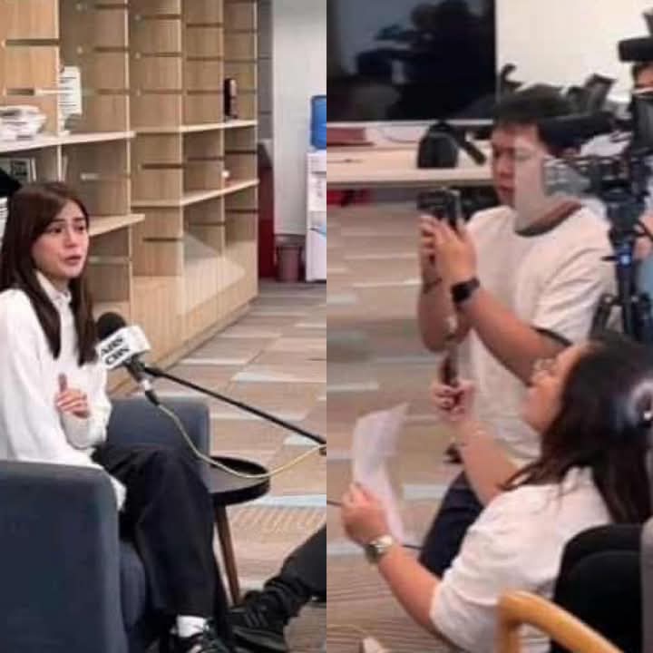 Jean_Antoniiio's tweet photo. Maris Racal: “today I will be speaking from my heart, lahat ng sasabihin ko ngayon galing sa puso ko."

While on set: may script 😭 https://t.co/uZeURJkDRl