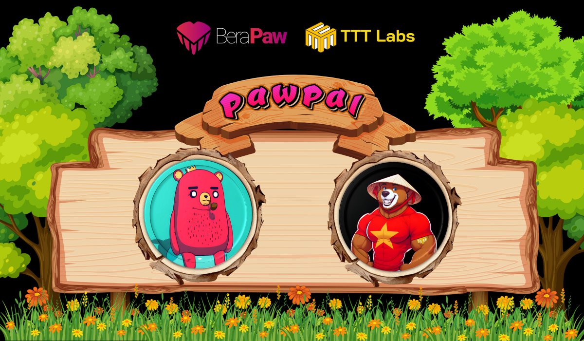 🎁 Whitelist Giveaway: TTT Labs x BeraPaw – 7 GTD + 20 FCFS mint PawPal NFT

We’re partnering with <a href="/0xBeraPaw/">BeraPaw</a> to bring you a chance to mint whitelist spots for the PawPal NFT – an exciting opportunity you don’t want to miss!

How to participate:
✅ Follow <a href="/ttt_lab/">TTT Labs I Validator 🇻🇳</a>, <a href="/0xBeraPaw/">BeraPaw</a>,
