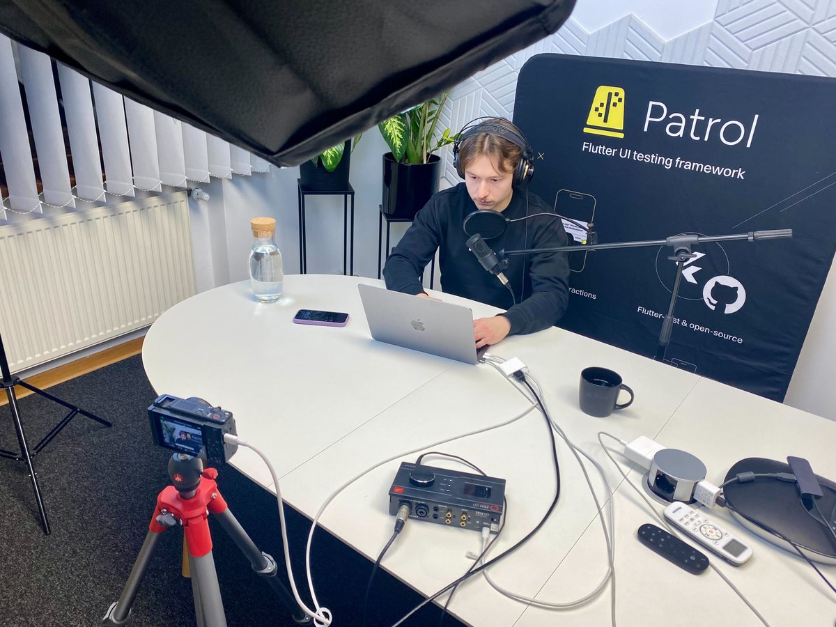 LeanCodePl's tweet image. Were you watching #ObservableFlutter? Yes? No? Things in the video might surprise you 😉 Anyway, help us and fill out the Patrol Feedback Survey: leancode.typeform.com/patrol-feedback. Whether you’re a #Patrol user or not. Not using Patrol because of missing features? Let us know there…