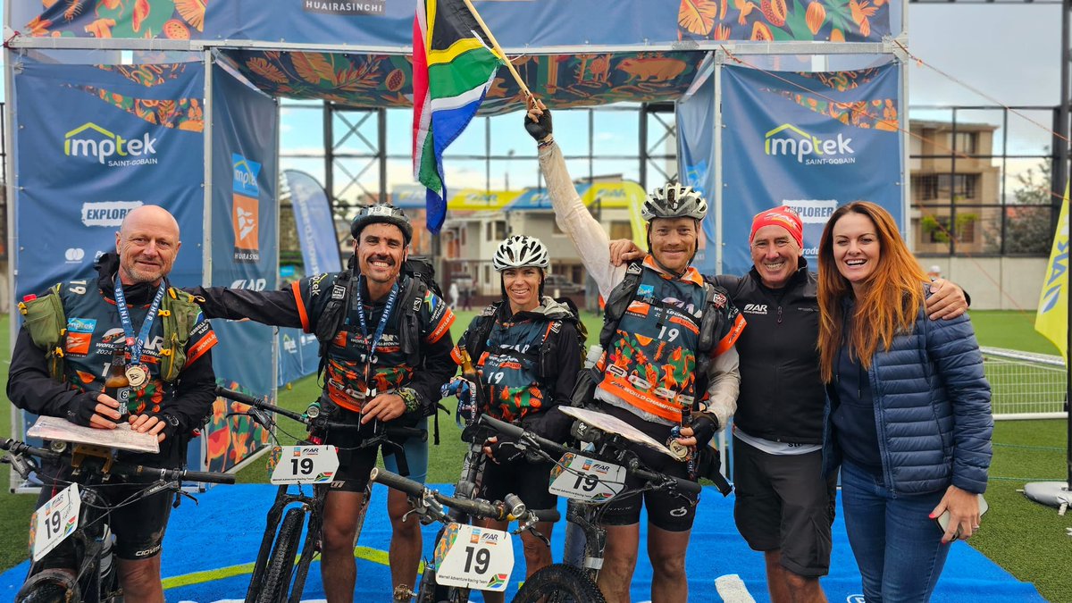 KineticHeidi's tweet image. South African team home and the celebration continues at the Adventure Racing World Championship 2024 Ecuador 🇪🇨 
@ARWorldSeries  #arwc2024 #arworldseries #sportsnews #adventuretourism