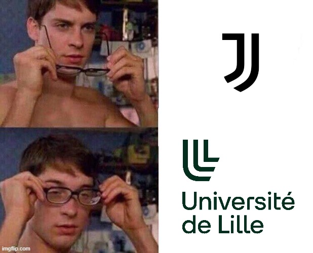 Spiderman confond le logo de la Juventus avec celui de l'Université de Lille