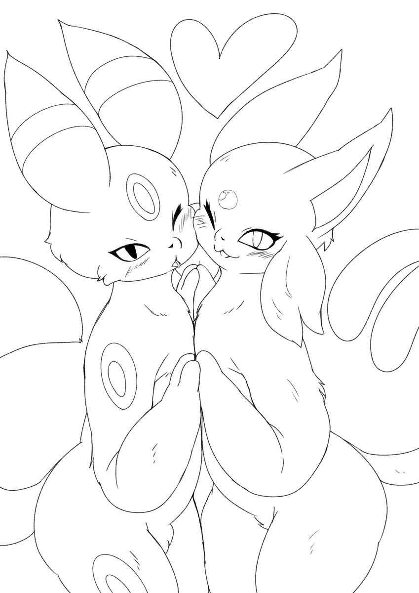 ぺんいれ
エーフィ・ブラッキー本(表紙) 