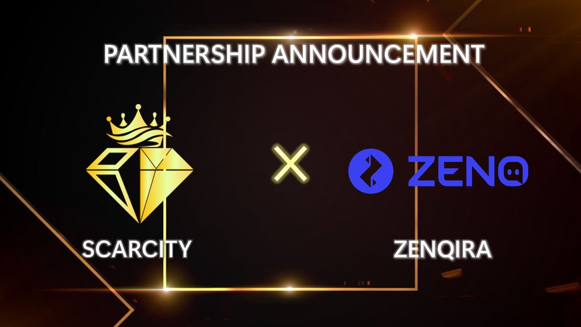 Partnering with #Zenqira will make the #SCARCITY ecosystem even stronger👏📢

<a href="/Scarcity_web3/">Scarcity</a> &amp; <a href="/zenqiratech/">ZENQIRA</a>

Zenqiratech is a decentralized computing platform providing accessible AI training resources by connecting global computing providers with AI developers.