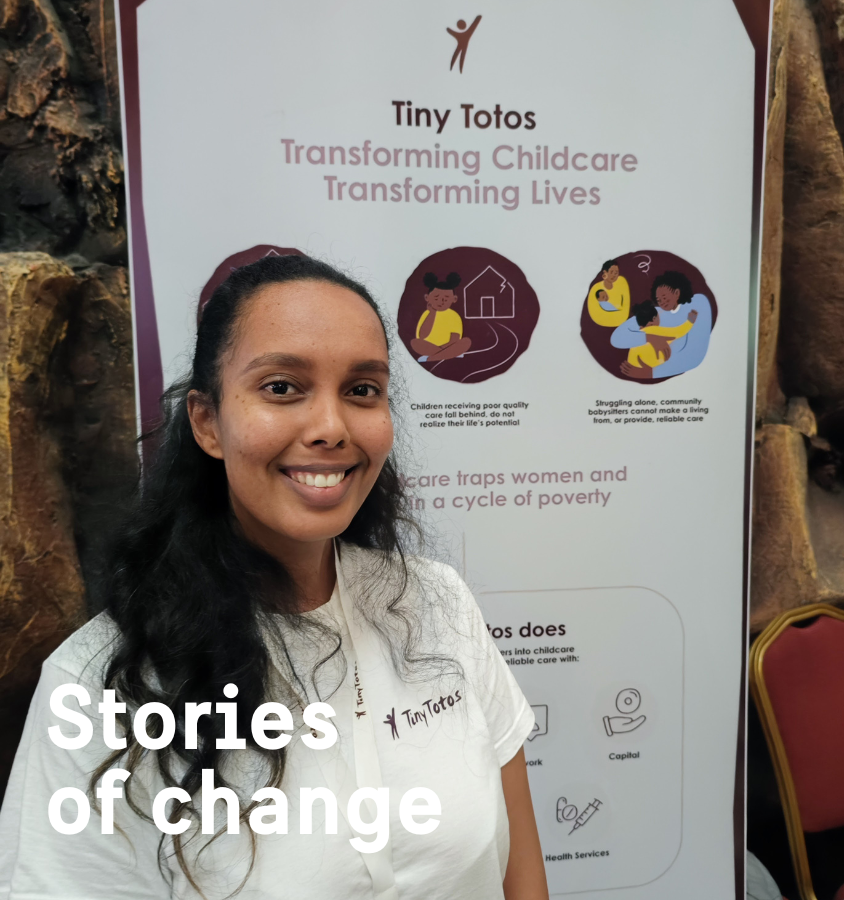 SweinEthiopia's tweet photo. #storiesofchange Meet Yohanna Nigussia Ayenew, Training & Impact officer at Tiny Tots in Ethiopia. Supported by #LIWAY, Sweden & Netherlands, Tiny Tots provides affordable care to 500+ children in 11 centers, empowering working mothers & fostering safe, nurturing environments. https://t.co/j35GqwHU3l