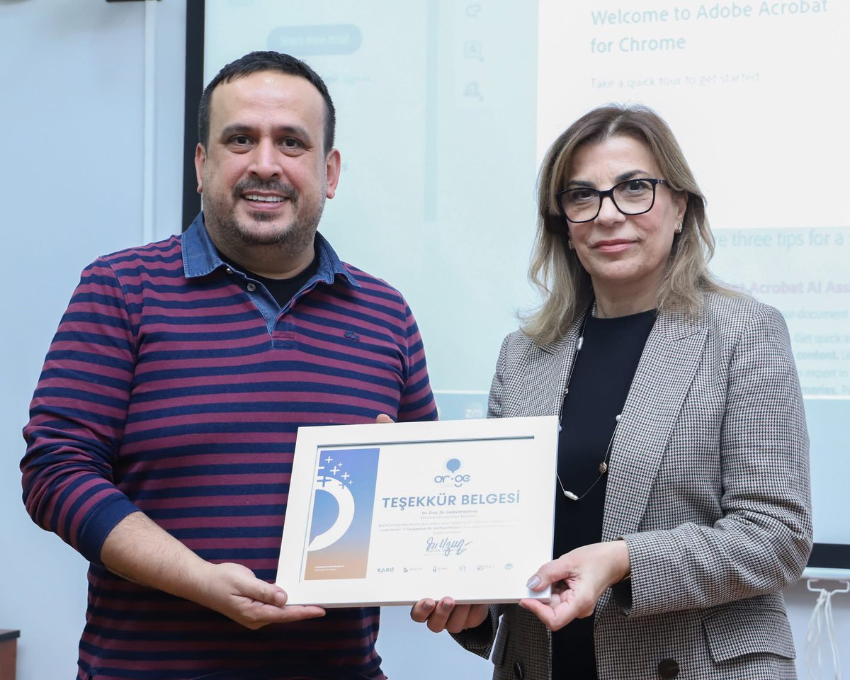 WorldandKhazar's tweet photo. On December 2, 2024, a meeting between Khazar University and Bartin University took place as part of the Erasmus+ (KA171) exchange program. We explored ways to deepen academic and cultural ties between our institutions, building exchange capacity, joint publications and research https://t.co/dHw1vvU8kX