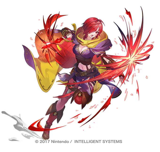 『ファイアーエムブレム ヒーローズ』にて「華麗なる影 レイラ」を担当させて頂きました!どうぞよろしくお願いいたします#FEHeroes #FEヒーローズ 