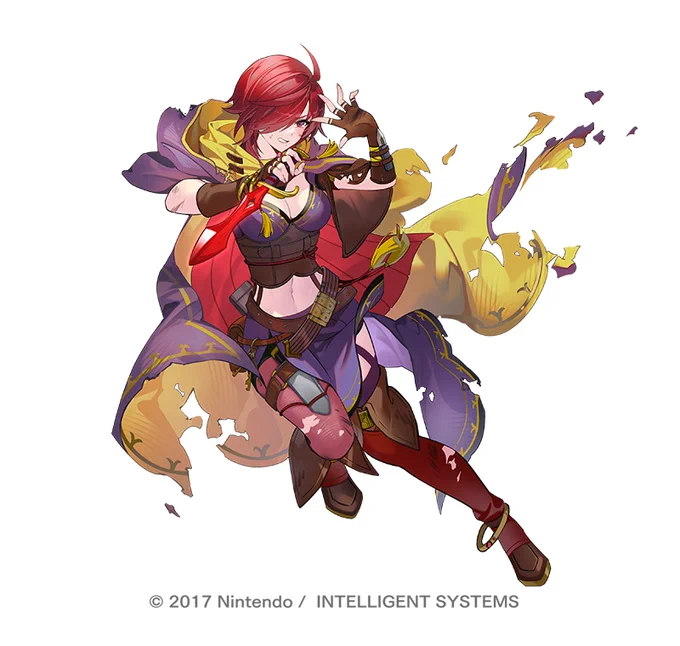 『ファイアーエムブレム ヒーローズ』にて「華麗なる影 レイラ」を担当させて頂きました!どうぞよろしくお願いいたします#FEHeroes #FEヒーローズ 