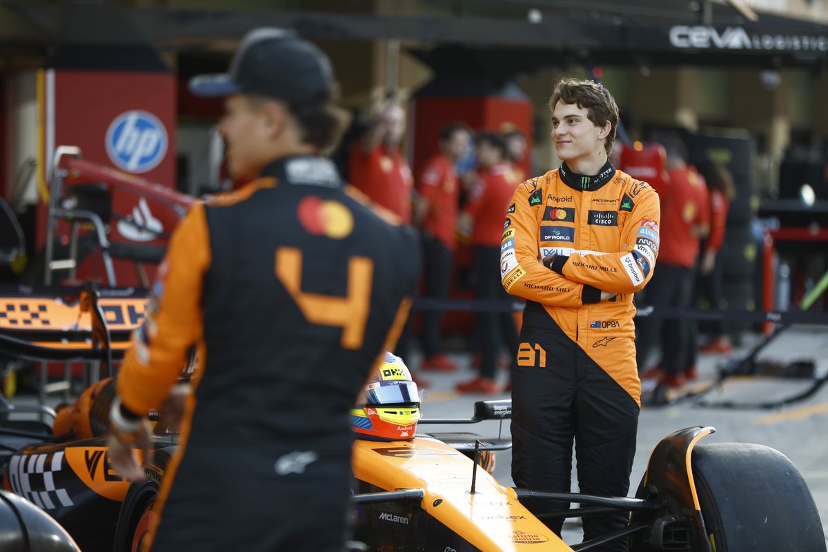 OscarPiastri's tweet photo. Last race of 2024. Let’s give it everything https://t.co/YEvKz7B7EL
