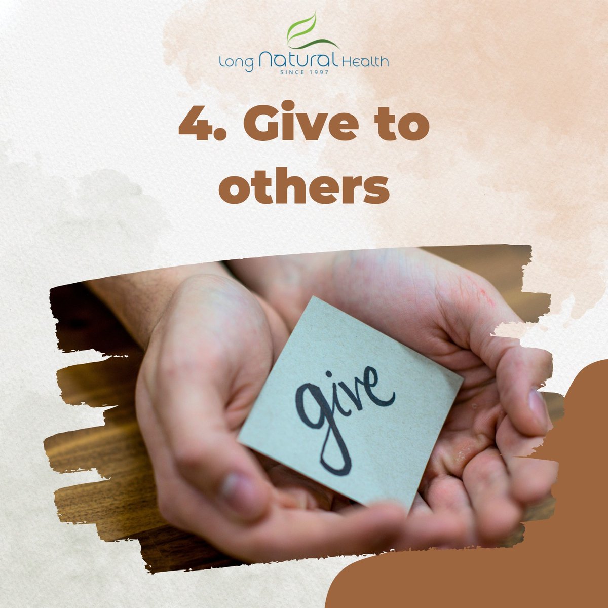 LongNHealth's tweet image. Here are 5 steps to mental wellbeing:

🤝 Connect with others
🏃‍♀️ Be physically active
📚 Learn new skills
🎁 Give to others
🧘‍♀️ Pay attention to the present moment (mindfulness)

#longnaturalhealth #supplementstore #supplements #supplementsthatwork #supplementshop #nutrition