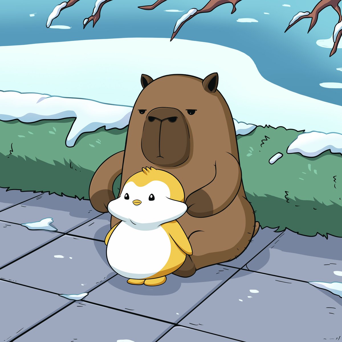 kappybruh's tweet photo. 🐧 wen huddle? @pudgypenguins https://t.co/7vyuAH3zpR