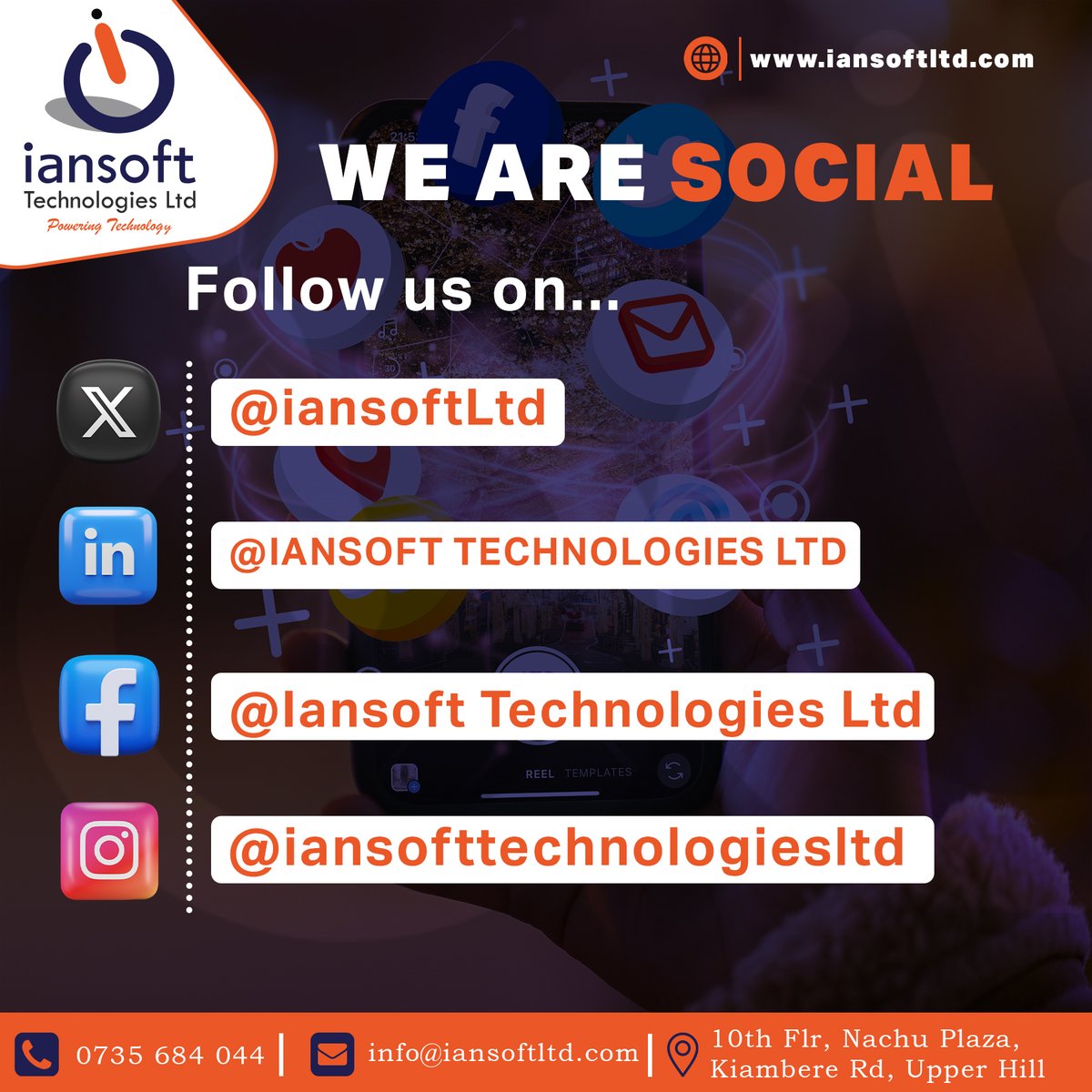 IansoftLtd's tweet photo. #erp #crm #itsolutions #iansoftltd #techonoly #mobilebankingsolutions #Saccos #ngo https://t.co/zYfNn83x85