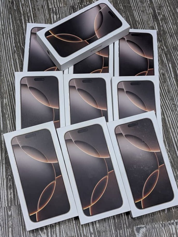 Ibradek_Techcom's tweet photo. Brand new Sealed Non Active  16 Pro Max 256GB || Physical Sim + Esim || FU || All Desert Titanium ||🏷️N2,300,000 https://t.co/BHOJPjQEwb