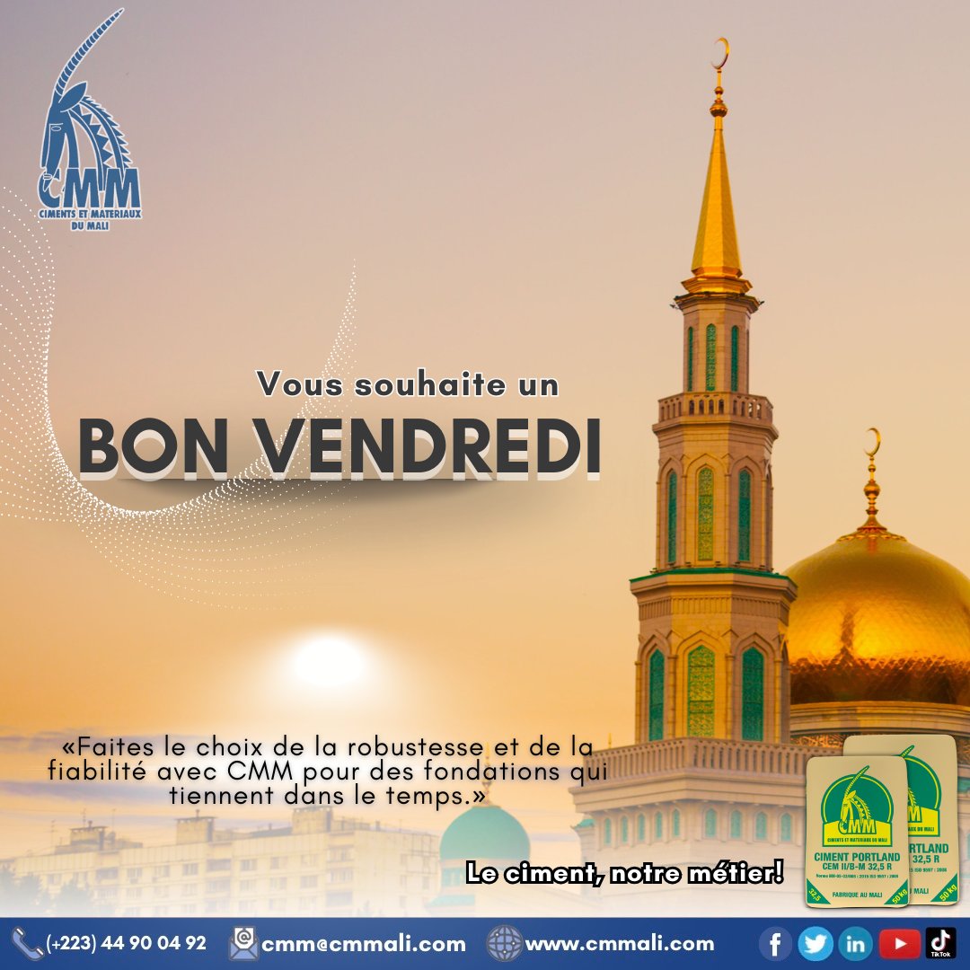 Ciments et Matériaux du Mali (CMM SA) (@cimentscmm) on Twitter photo 