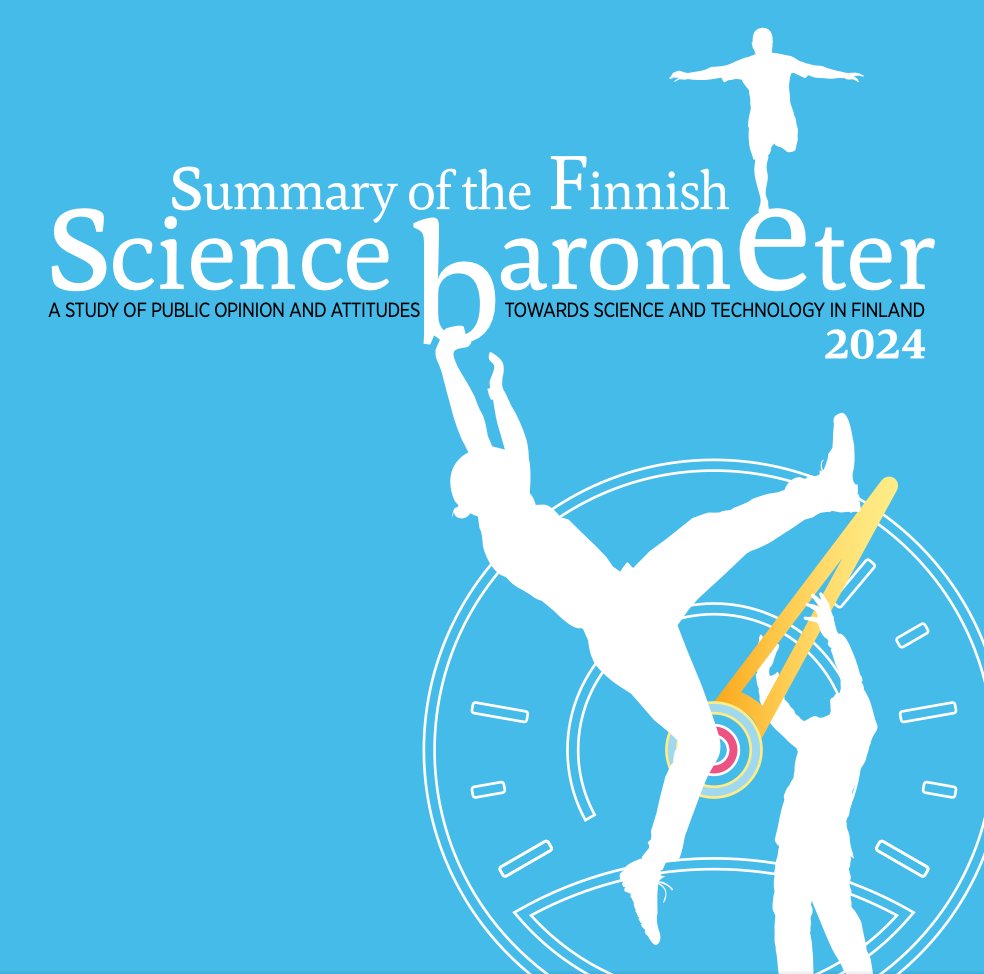 The Finnish Science Barometer is out. Some interesting trends in a high trust country. Some comparisons with Swedish and German barometers too.
tieteentiedotus.fi/files/Scienceb…