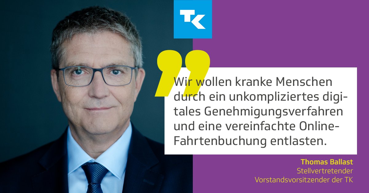 TK_Presse's tweet photo. Krankenfahrten mit dem Taxi: Im Rahmen eines Pilotprojekts kooperieren die TK und @FreeNow_DE für besseren Patientenservice. 

Zur Pressemitteilung ➡️ https://t.co/EP83teJ45M https://t.co/3MoLfrOV9v