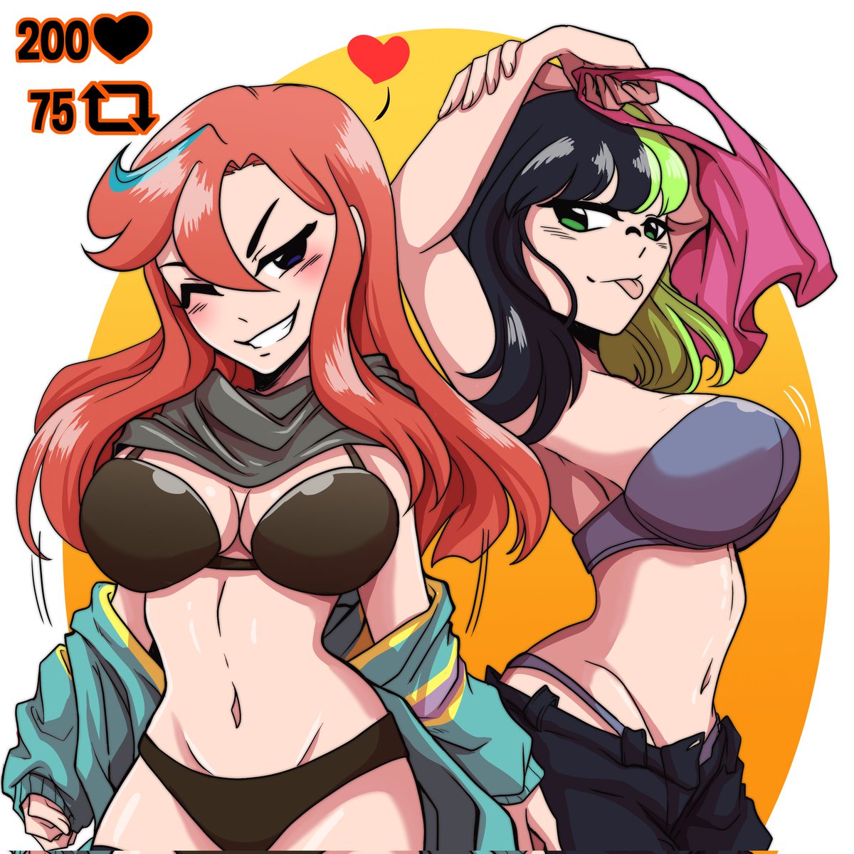 OneVsThree's tweet image. Andrea &amp;amp; Leah's Strip Game (Round 2) - One Vs. Three

Let's play!
Or support us on Patreon! 
#onevsthree @bigtittygothegg