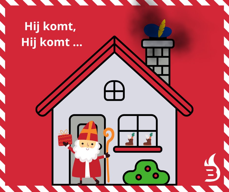 Hij komt, Hij komt, die lieve goede Sint. Vergeet af en toe je schoorsteen niet te onderhouden. Zo voorkom je de kans op schouwbrand. Ook de roetpieten zullen enorm blij zijn wanneer je schoorsteen onderhouden en proper is.
#wijzijnbrandweerzonerand #fusievankracht #sinterklaas