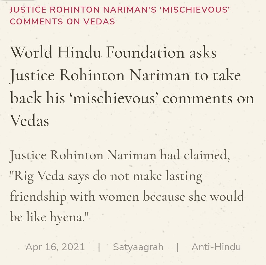 tisDev's tweet photo. Few years back he criticized the Rig Ved as the most regressive text

Thing is when his ancestors ran from Persia &amp; came to India
There was no constitution,no Akbar/mughal,nothing

It was Hindus of Bharat governed by the same Ved &amp; Gita gave them shelter &amp; accepted them https://t.co/aY64M9ra1A