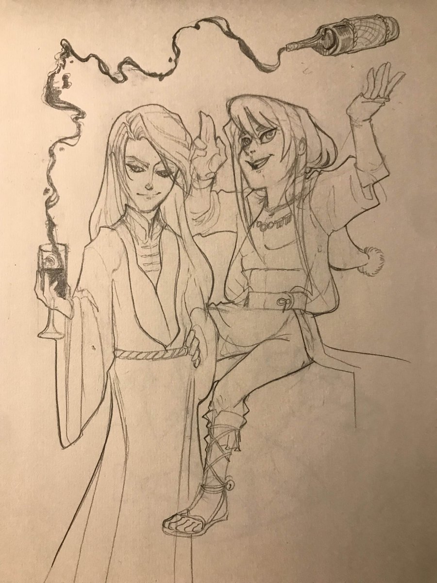 TrashbagTots's tweet photo. more #dndart although two of them are #ArsMagica characters and one is just a nice #tarot themed thing https://t.co/yeDOxxbgZn