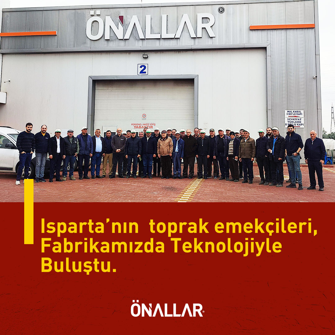Isparta’nın değerli çiftçilerini fabrikamızda ağırlayarak modern üretim süreçlerimizi ve inovasyon odaklı teknolojilerimizi tanıtma fırsatı bulduk.

Ziyaretleri için teşekkür ederiz.

#önallar #bitkibakımuzmanı #bitkikoruma #mahsülünükoru