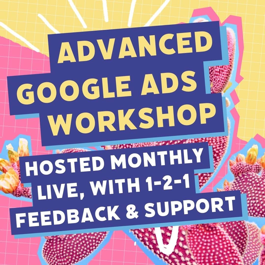 Already running Google Ads but want to refine your skills? Join our Advanced Google Ads Workshop, where we’ll dive into strategies and techniques to maximise your ad performance. bluecactus.digital/master-google-…