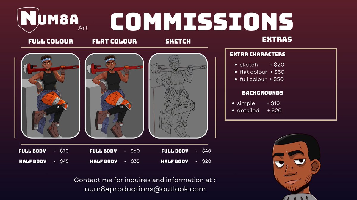 Num8a (👍Commissions open👍) tweet media