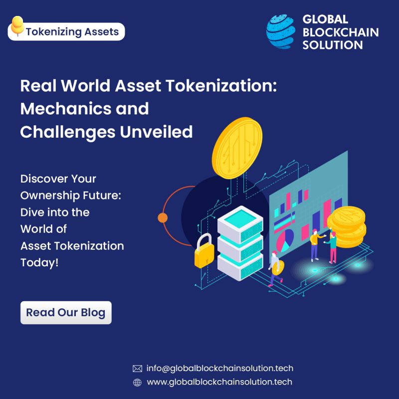 gbs_tech's tweet image. Curious about Real World Asset Tokenization? 🪙

Delve into the world of Real World Asset Tokenization with our insightful blog.

Read Our Blog  👇
bit.ly/3SHRjMn

Follow  @gbs_tech

#GlobalBlockchainSolution #GBS #RealWorldAssetTokenization #AssetTokenization