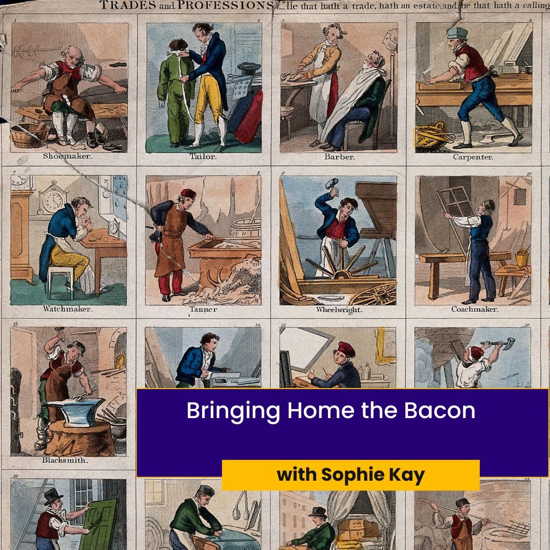 Sophie Kay, AGRA Member, is giving a talk on occupations, ‘Bringing Home the Bacon’ for the Society of Genealogists on Saturday, 14 December. buff.ly/4ij3SZh